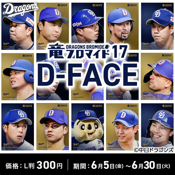 竜ブロマイド17 D-FACE