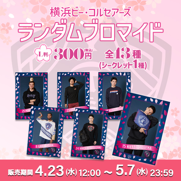 横浜ビー・コルセアーズ スプリングブロマイド2025