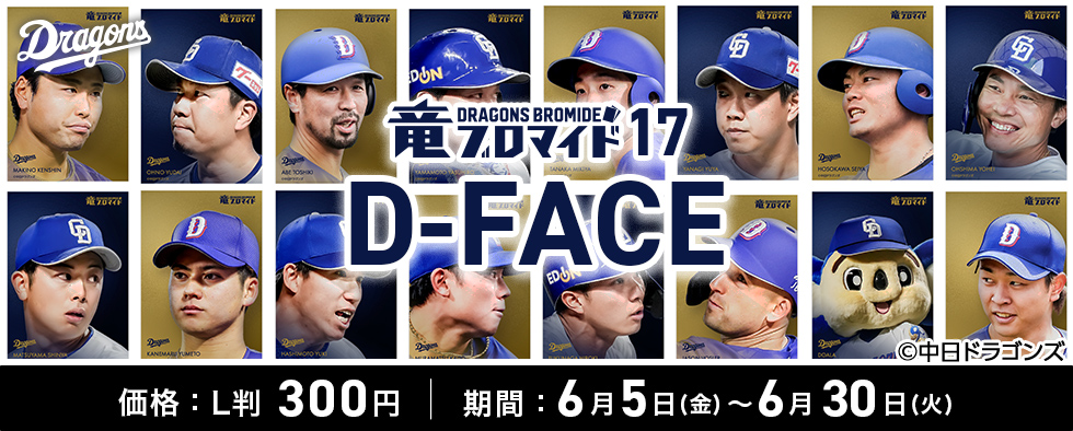 竜ブロマイド17 D-FACE